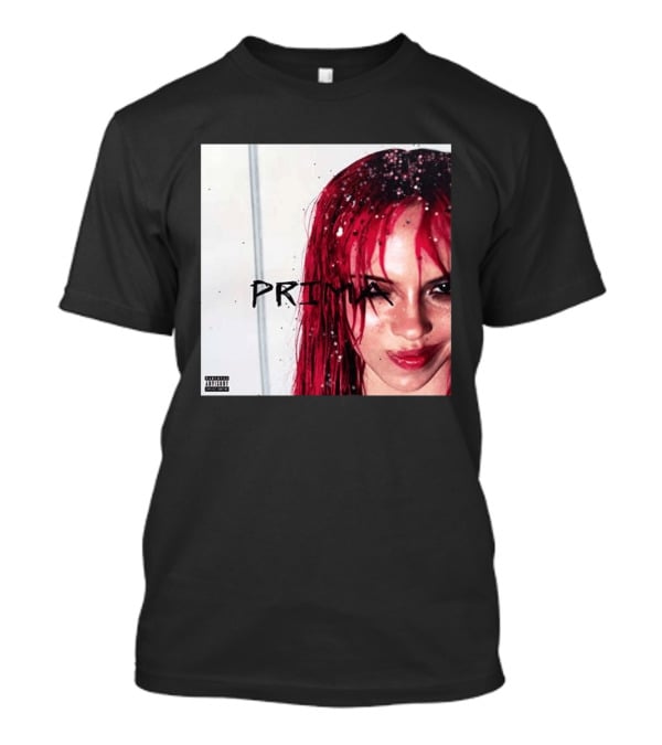 Adela Jergova Prima New Album Cover 2026 Pink Hair T-Shirt