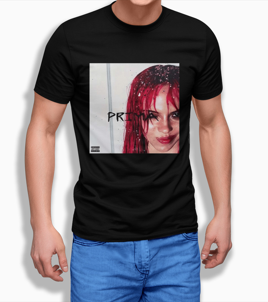 Adela Jergova Prima New Album Cover 2026 Pink Hair T-Shirt