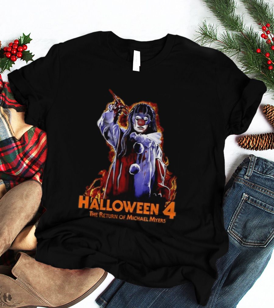 Jamie Lloyd Clown Costume Halloween 4 The Return Of Michael Myers T-Shirt