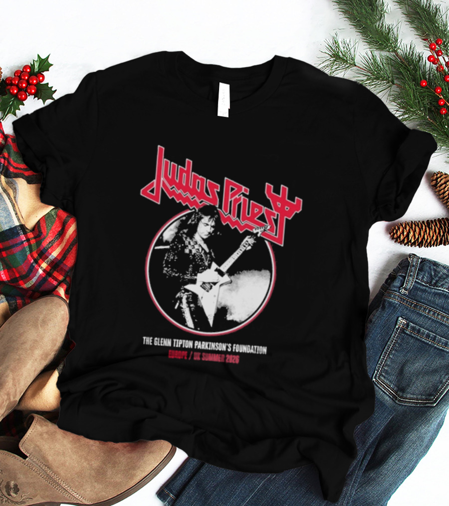Judas Priest 2026 Faithkeepers European UK Summer Tour Glenn Tipton Foundation 2026 Events T-Shirt
