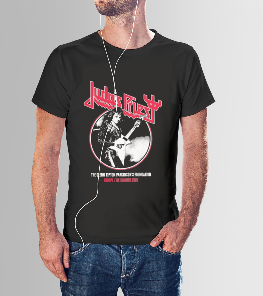 Judas Priest 2026 Faithkeepers European UK Summer Tour Glenn Tipton Foundation 2026 Events T-Shirt
