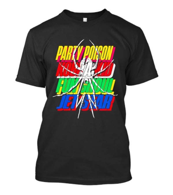 Party Poison Kobra Kid Fun Ghoul Jet Star My Chemical Romance The Fabulous Killjoys T-Shirt