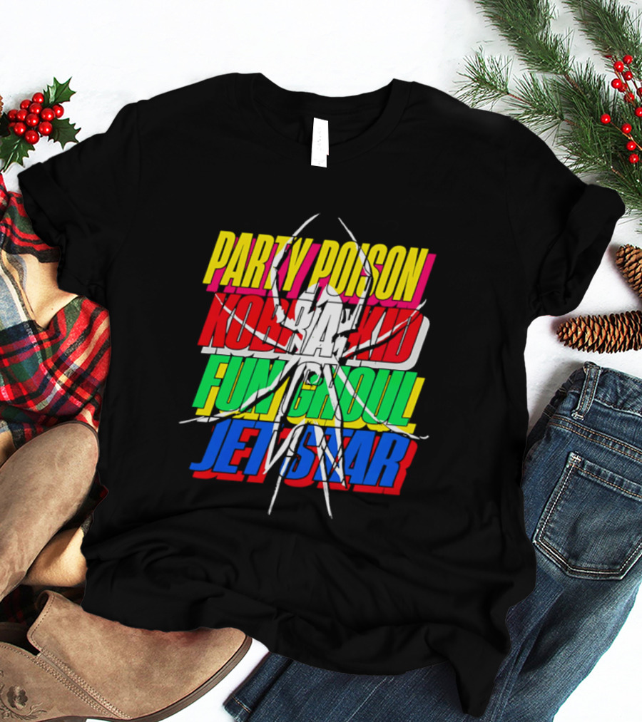 Party Poison Kobra Kid Fun Ghoul Jet Star My Chemical Romance The Fabulous Killjoys T-Shirt