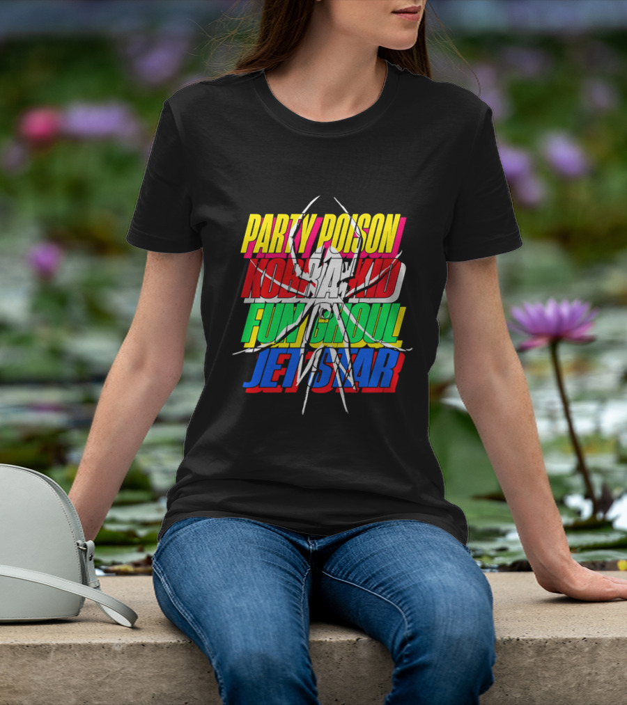 Party Poison Kobra Kid Fun Ghoul Jet Star My Chemical Romance The Fabulous Killjoys T-Shirt