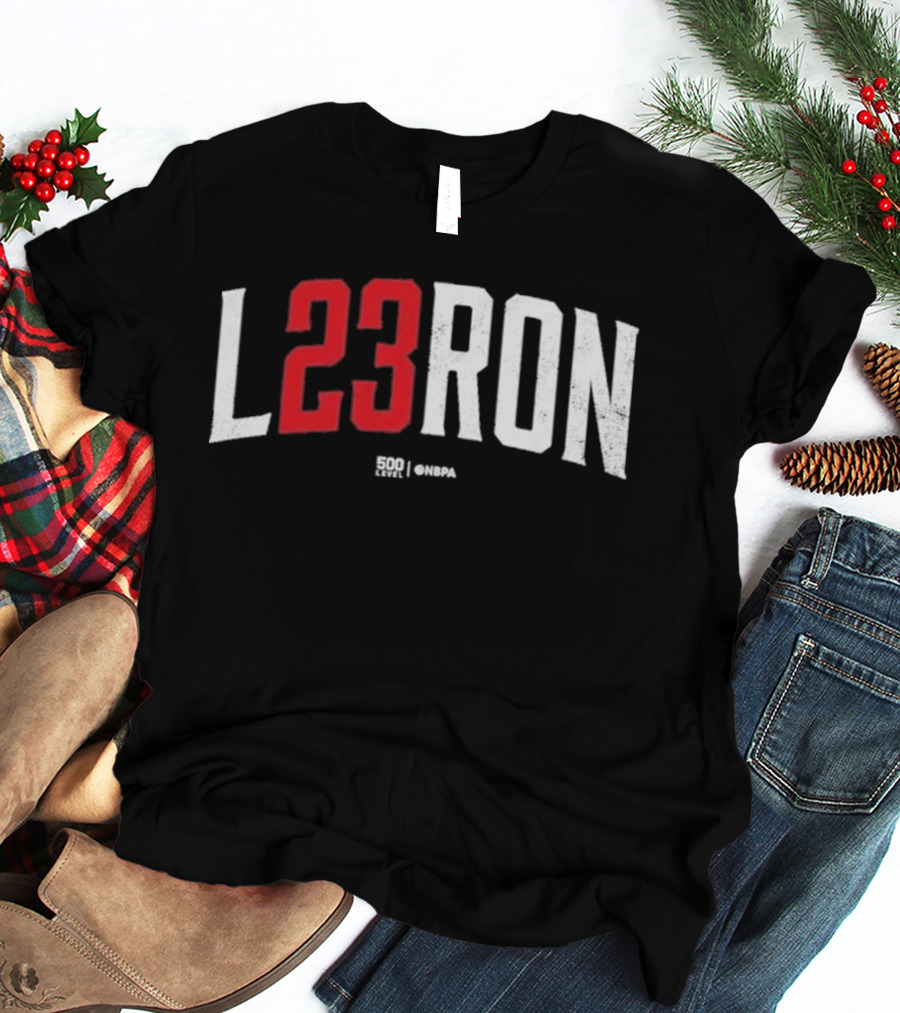 LeBron L23RON 23 Number Sports T-Shirt