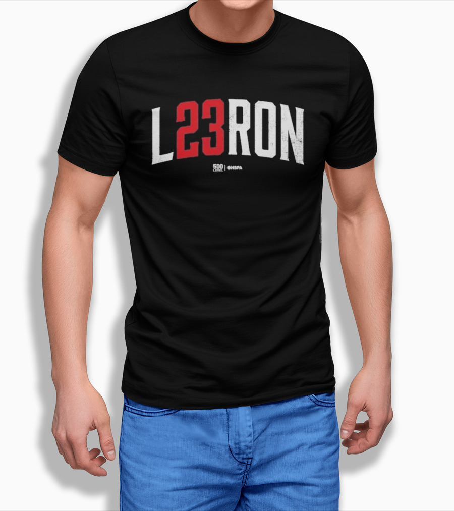 LeBron L23RON 23 Number Sports T-Shirt