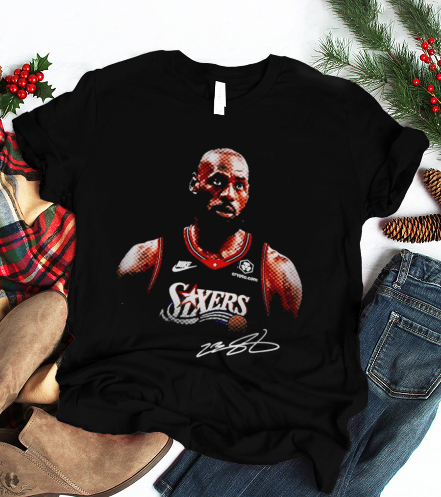 LeBron James Sixers Basketball Jersey Crossover Fan T-Shirt