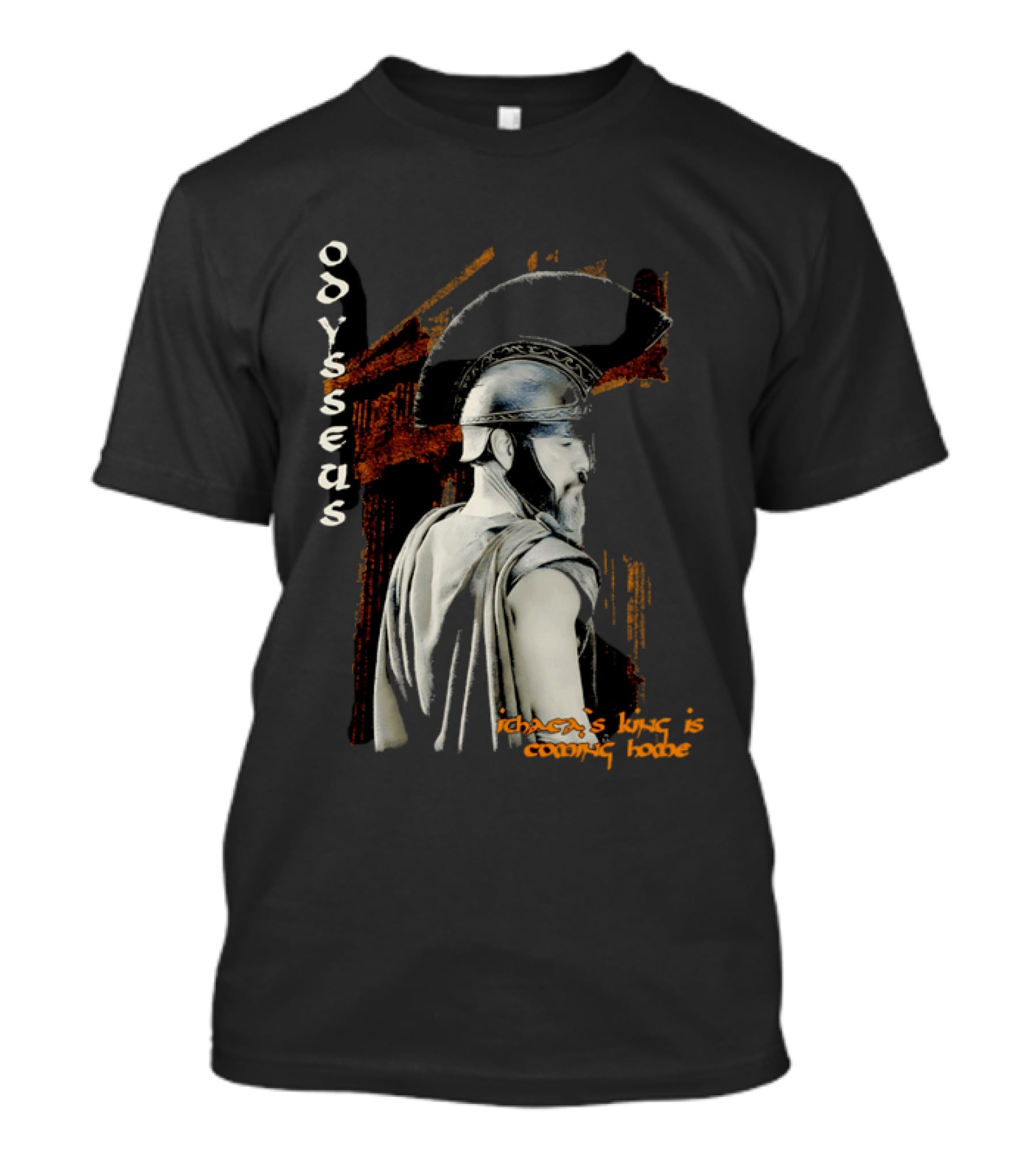 Odysseus Ithaca's King Is Coming Home Spartan Warrior T-Shirt