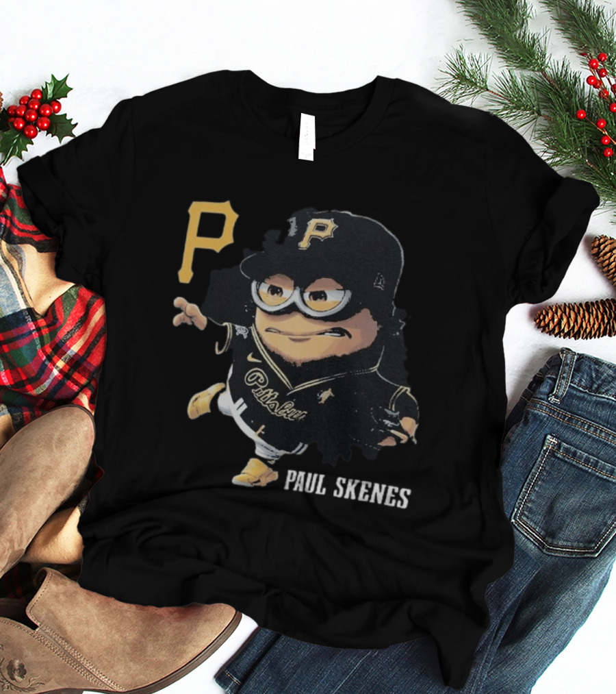 Pittsburgh Pirates Minion Paul Skenes T-Shirt