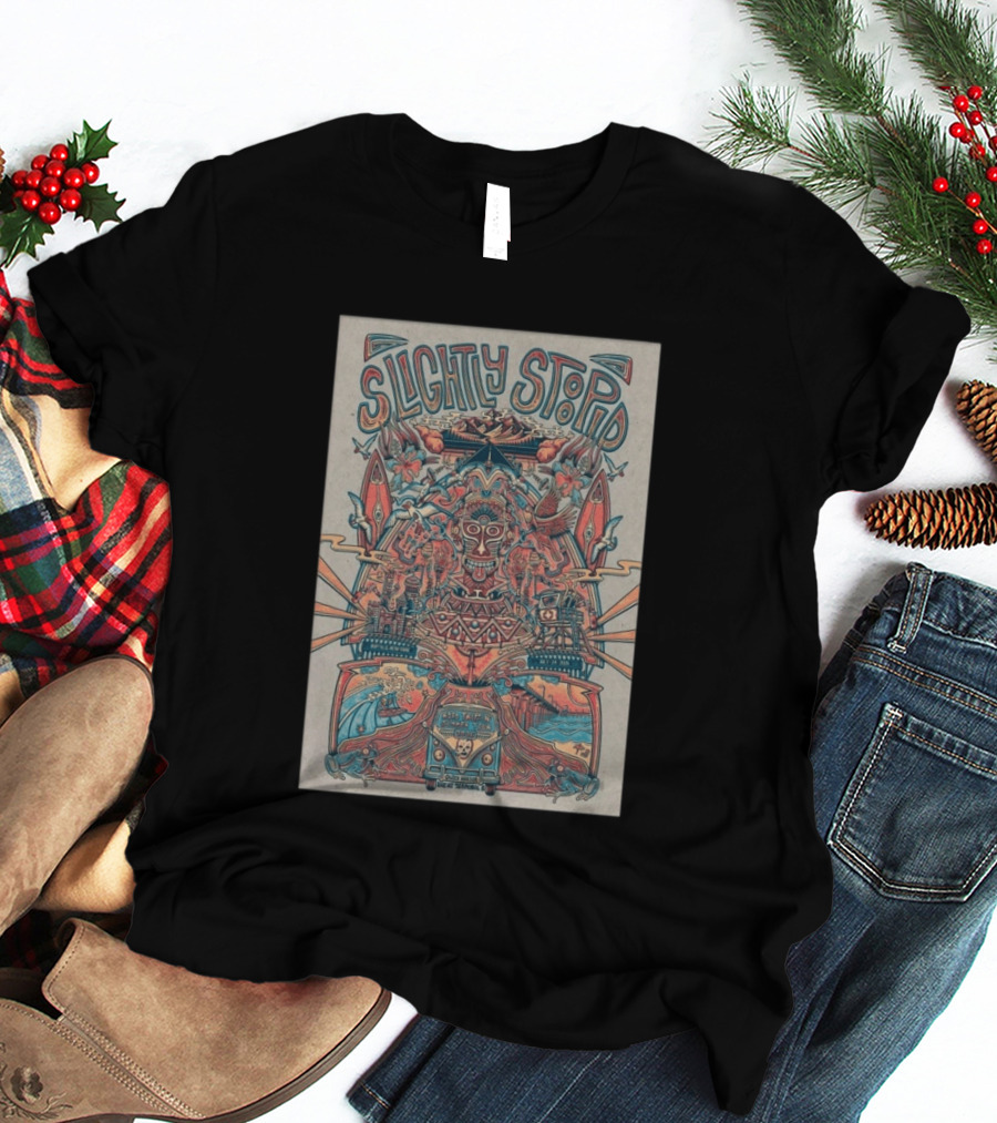 Slightly Stoopid Buffalo NY 7 24 2026 Old West Summer Tour Custom House_PRINT T-Shirt
