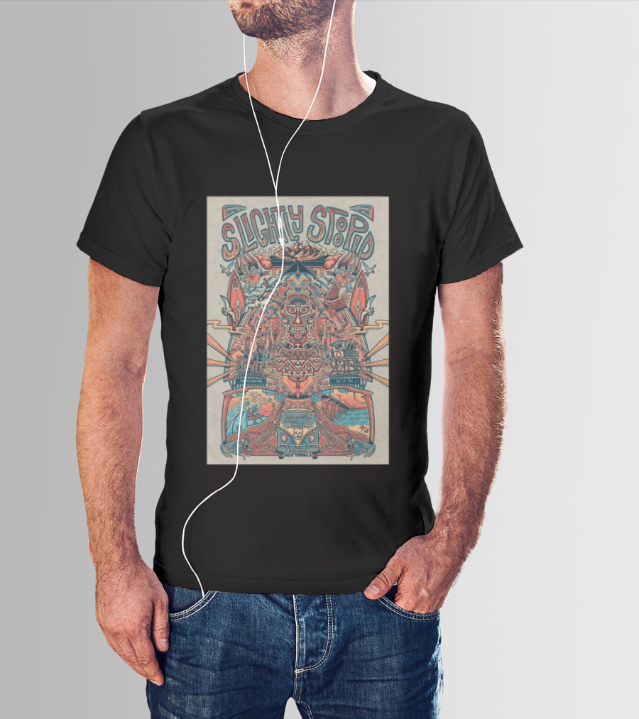 Slightly Stoopid Buffalo NY 7 24 2026 Old West Summer Tour Custom House_PRINT T-Shirt