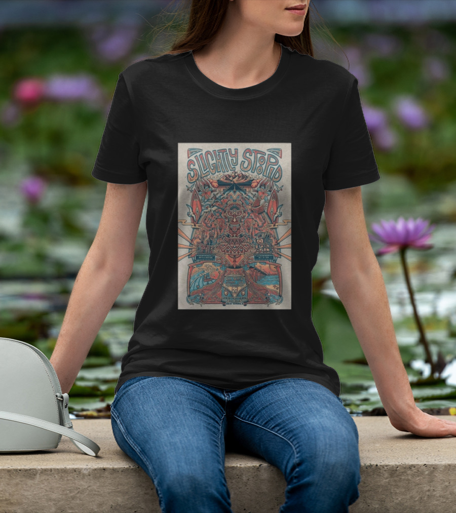 Slightly Stoopid Buffalo NY 7 24 2026 Old West Summer Tour Custom House_PRINT T-Shirt