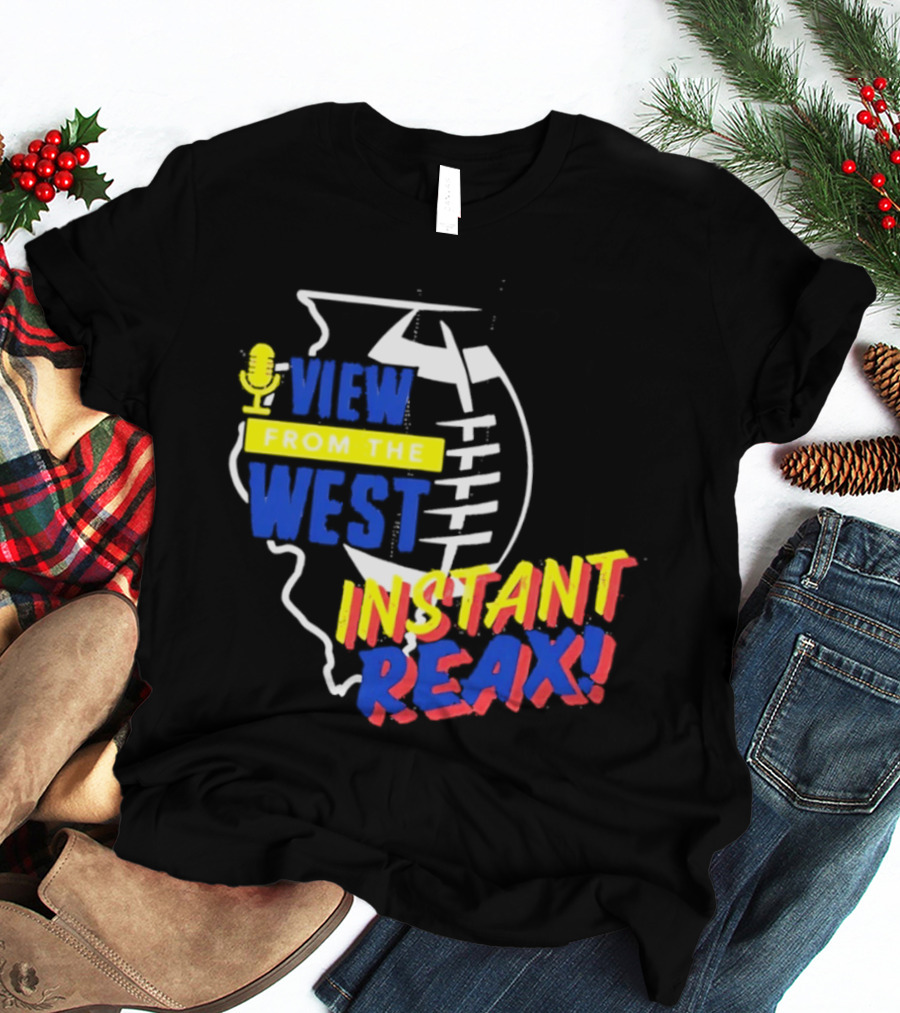 View From The West Instant Reax Illinois Football T-Shirt