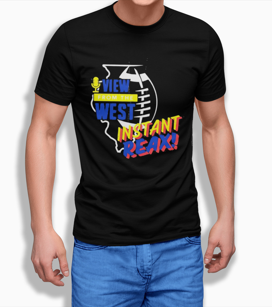 View From The West Instant Reax Illinois Football T-Shirt