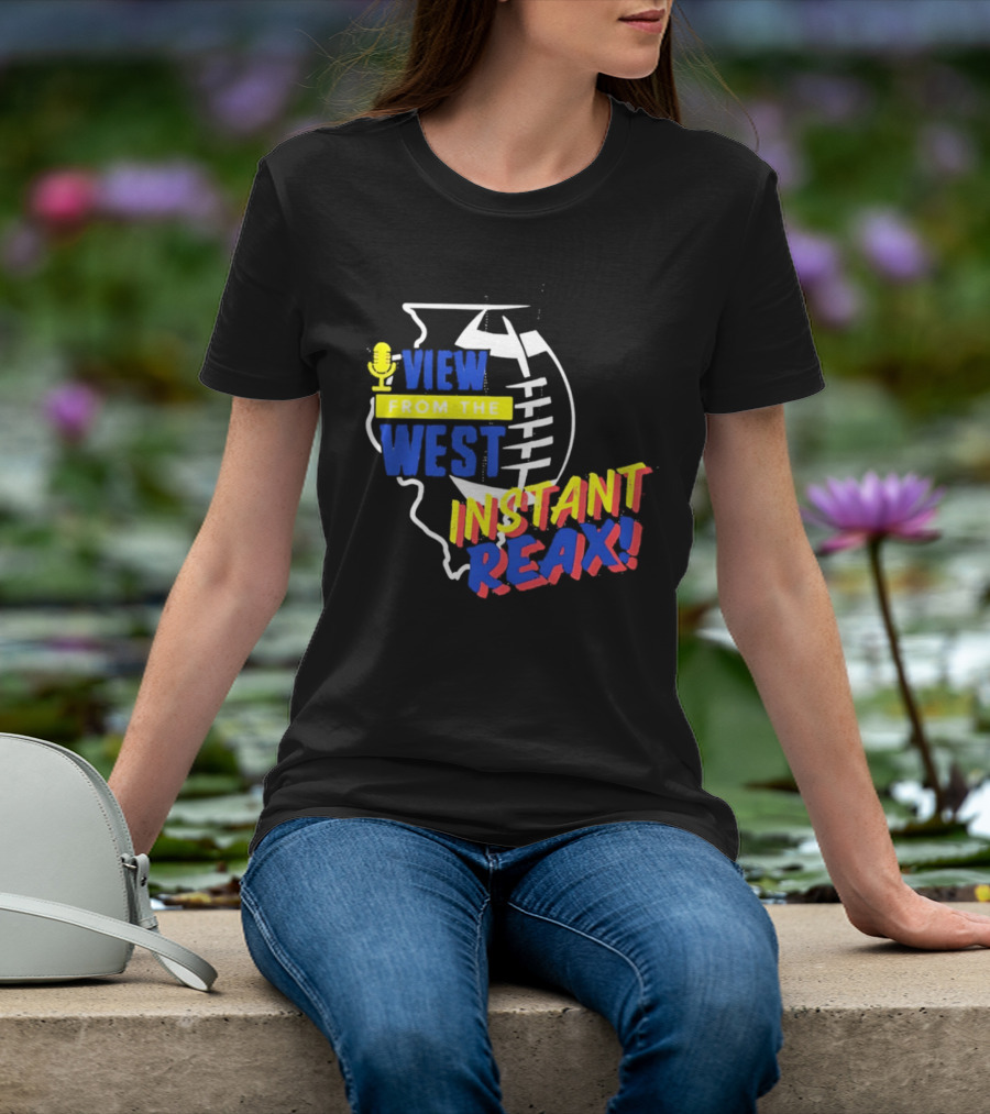 View From The West Instant Reax Illinois Football T-Shirt