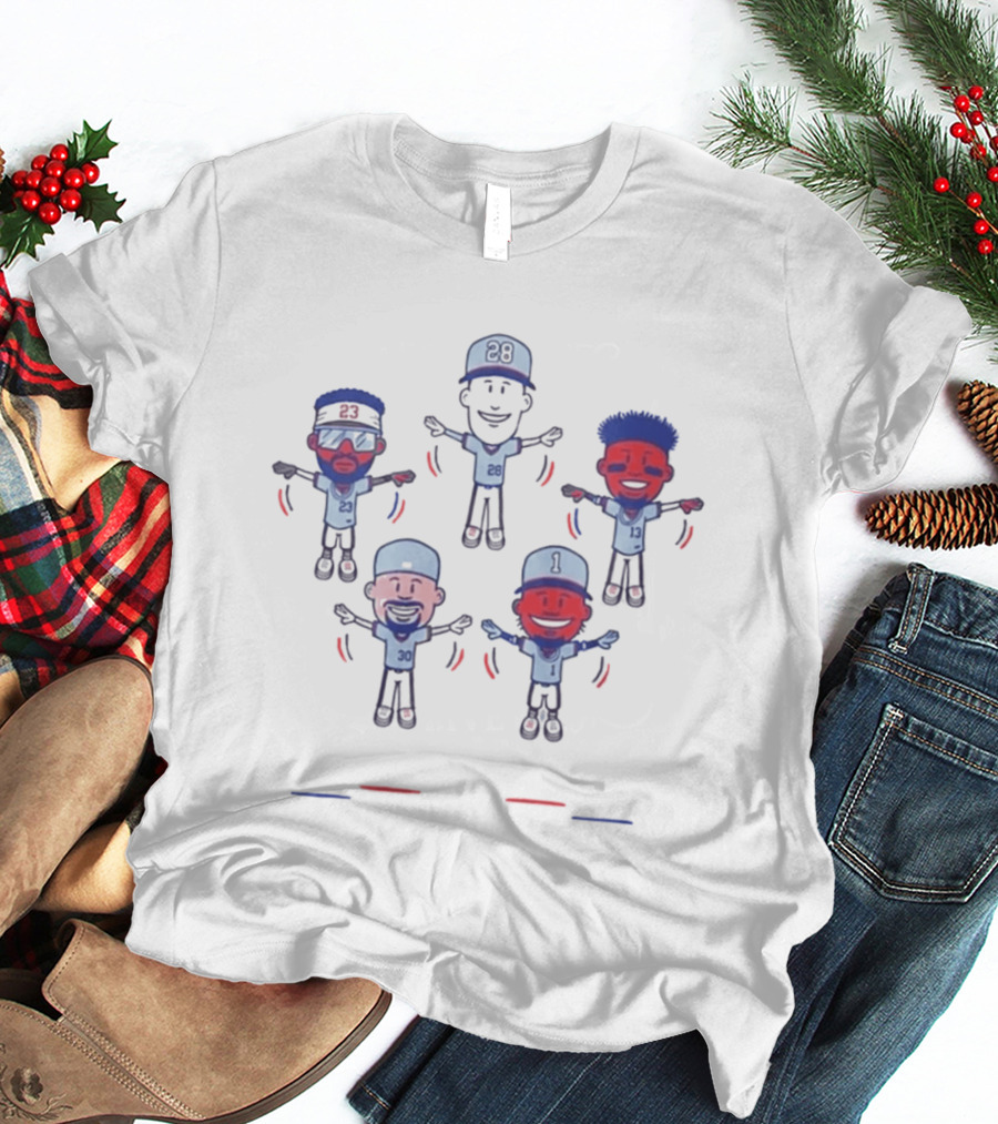 Chris Sale 28 Atlanta Baseball Players Flying 23 28 13 30 1 T-Shirt