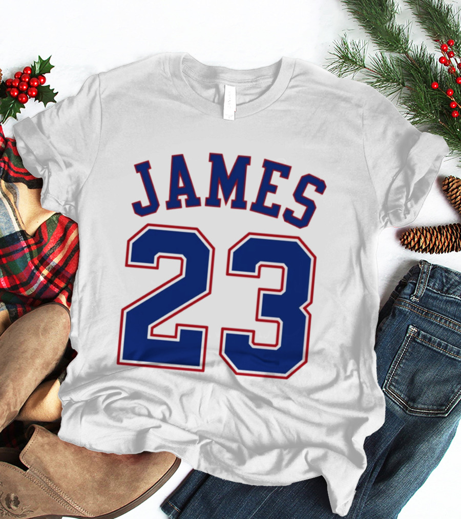 James 23 Philadelphia 76er The King T-Shirt