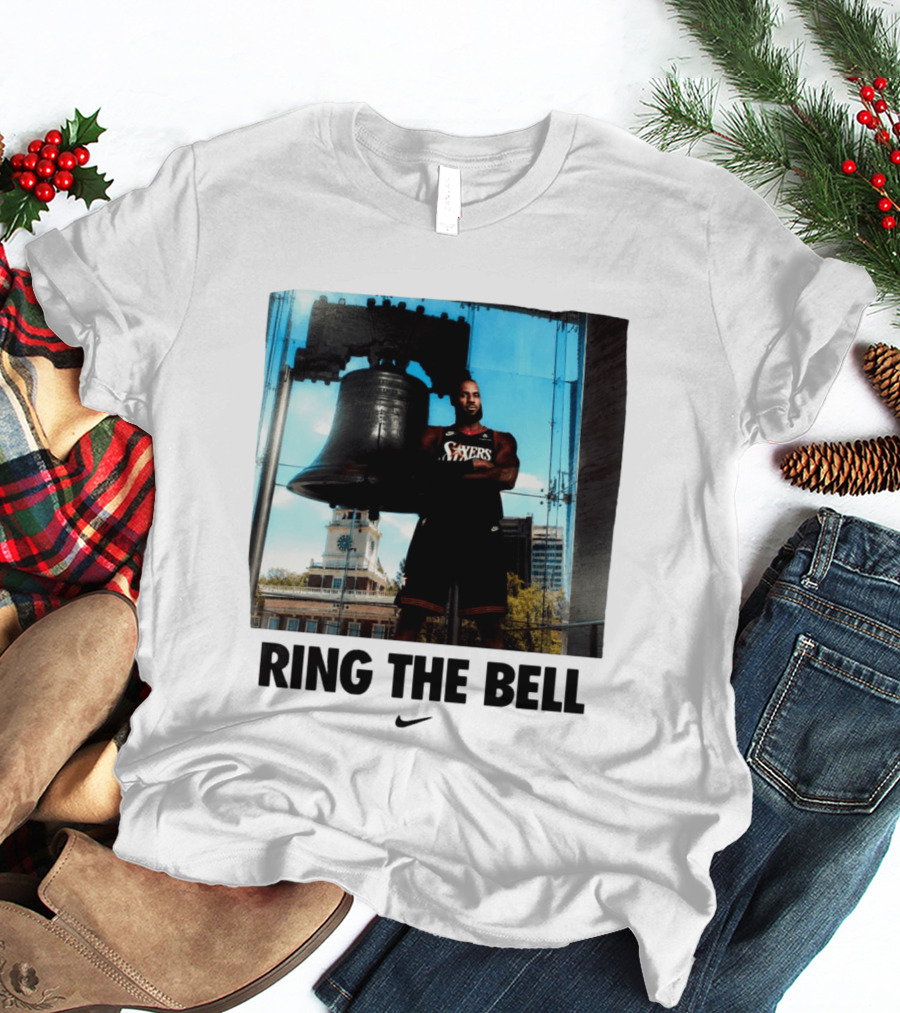 LeBron James Sixers Liberty Bell Ring The Bell T-Shirt