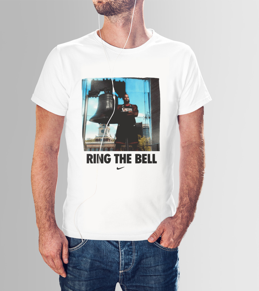 LeBron James Sixers Liberty Bell Ring The Bell T-Shirt