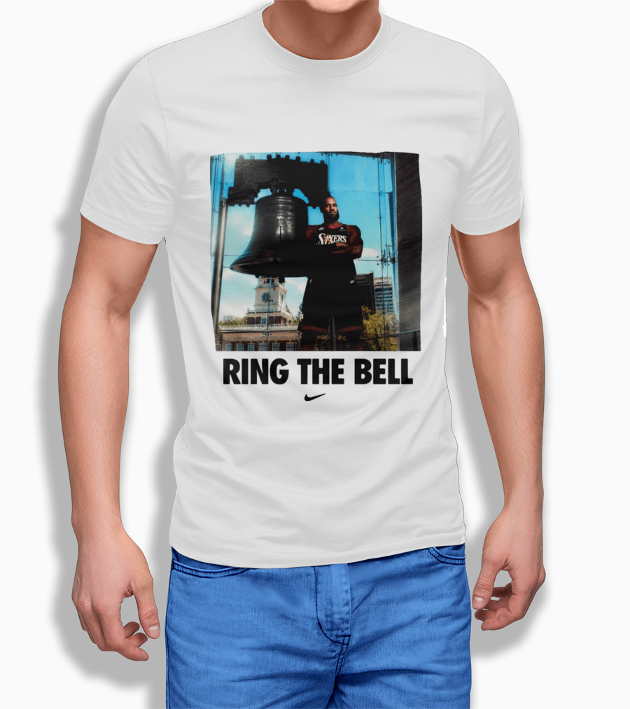 LeBron James Sixers Liberty Bell Ring The Bell T-Shirt