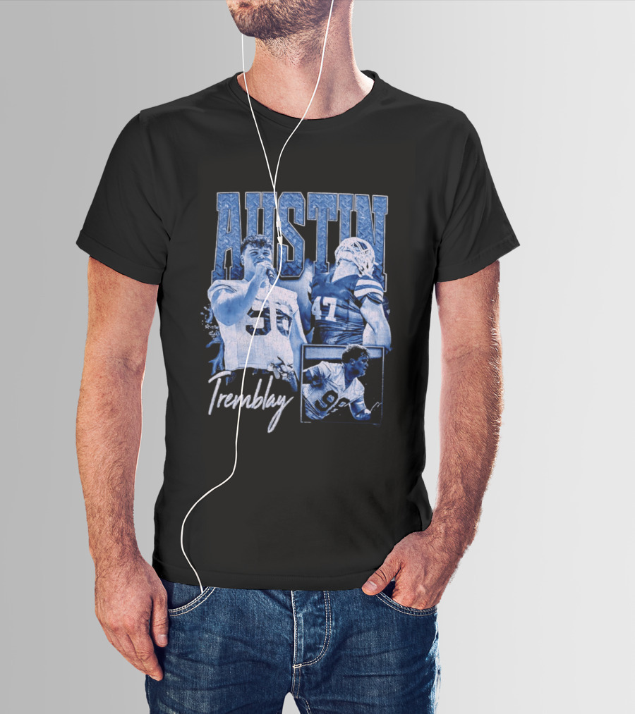 Austin Tremblay Football Austin 36 47 Sports T-Shirt