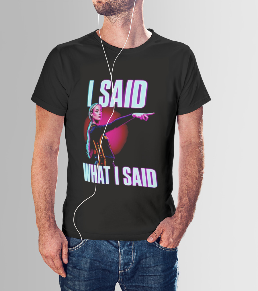 Sophie Cunningham I Said What I Said Pointing Indiana Fever WNBA Basketball T-Shirt