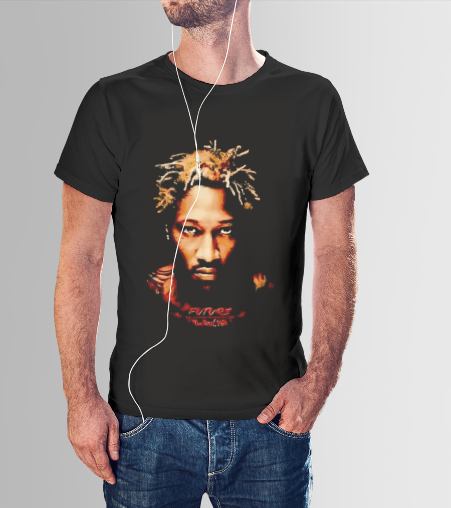 The RRG Vibe Future Dreadlock Art Face T-Shirt