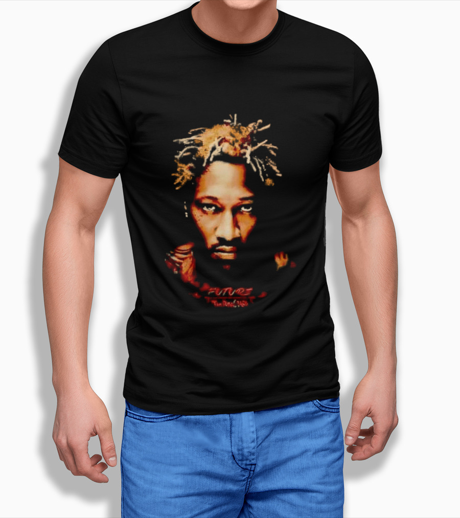 The RRG Vibe Future Dreadlock Art Face T-Shirt