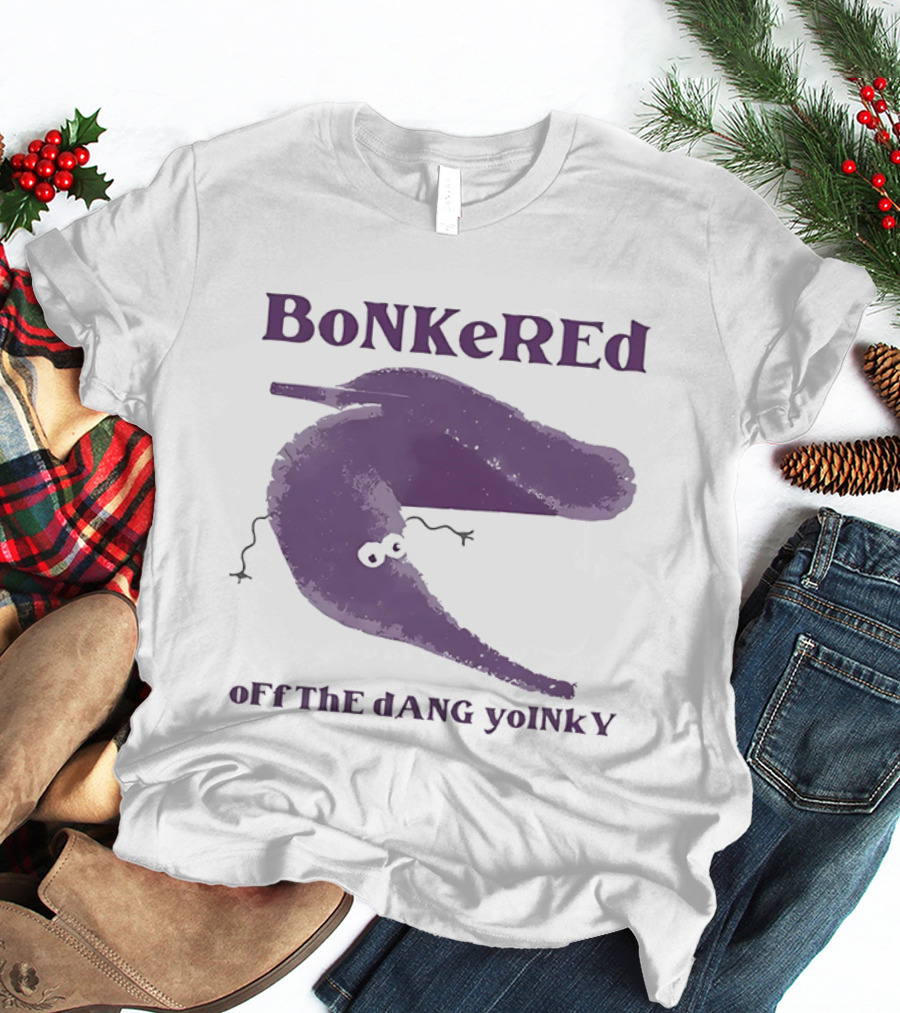 BoNKerEd OFF ThE DaNG YoINKY Worm On A String T-Shirt