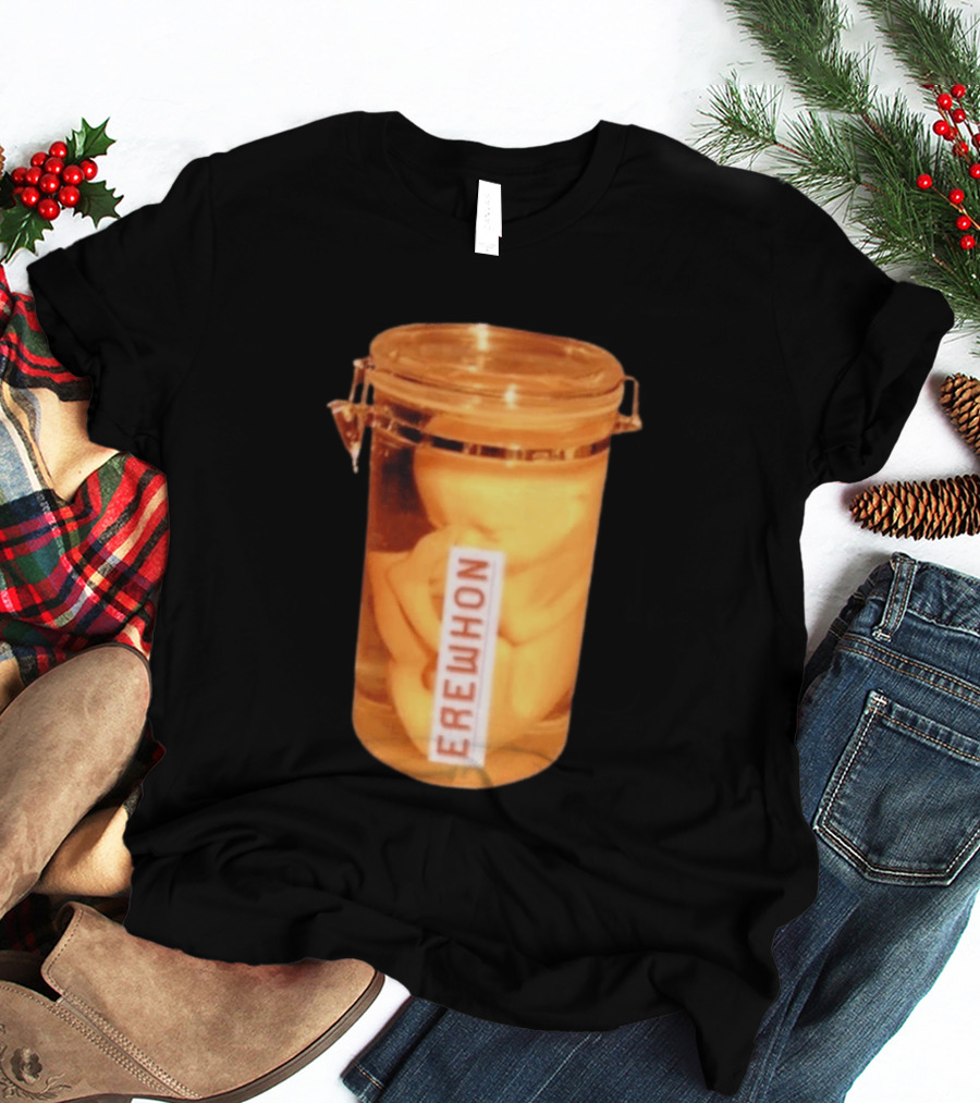 Erewhon Baby Jar Conceptual Artwork In Glass Container T-Shirt