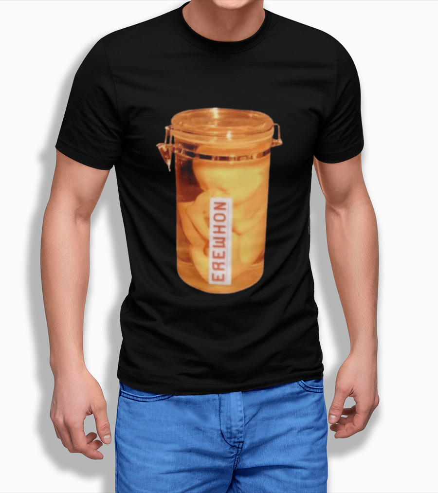 Erewhon Baby Jar Conceptual Artwork In Glass Container T-Shirt