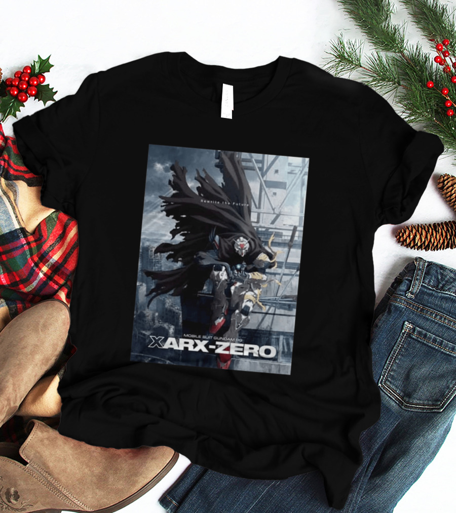 Rewrite The Future Mobile Suit Gundam RG Xarx Zero New Series T-Shirt