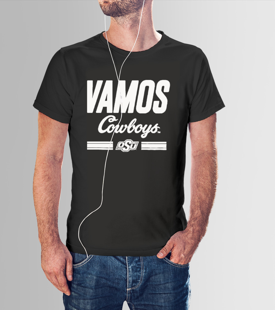 OSU Cowboy Basketball Vamos Cowboys 2026 OSU T-Shirt
