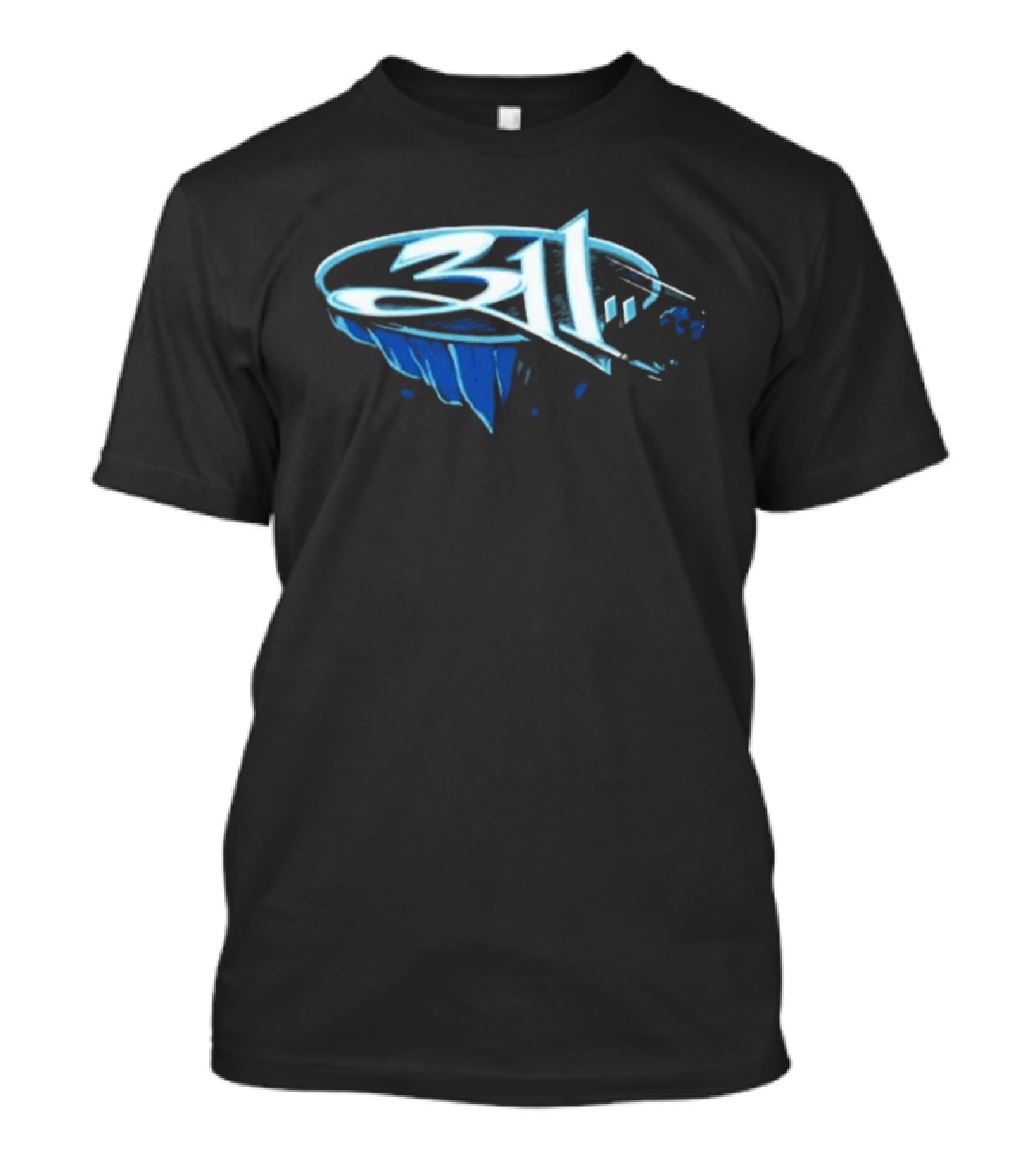 311 July 28 2026 Grand Rapids MI Blue Stylized Text Event T-Shirt
