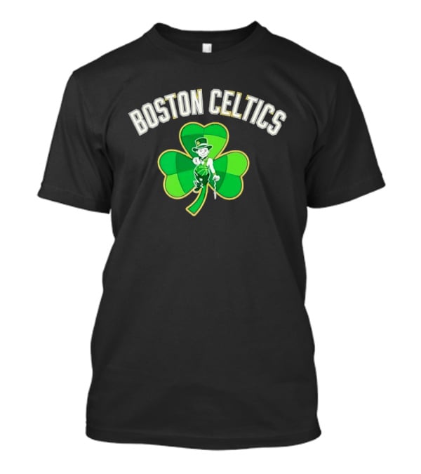 Boston Celtics Shamrock St Patrick's Day 2026 T-Shirt