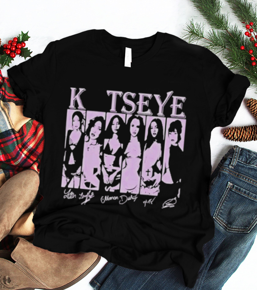 Katseye Bold Style Queens Party Girl Power T-Shirt