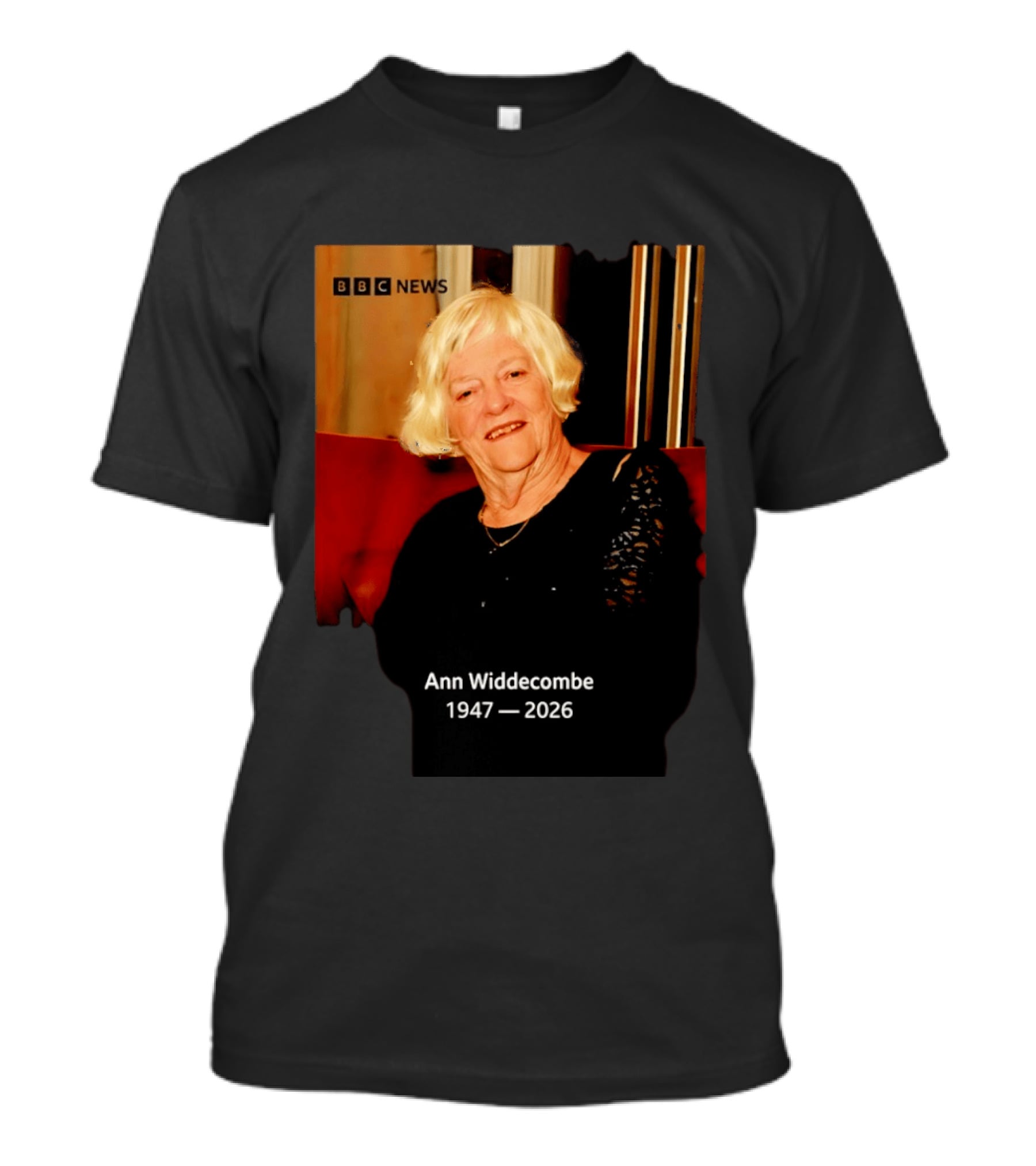 BBC News Ann Widdecombe 1947 2026 T-Shirt