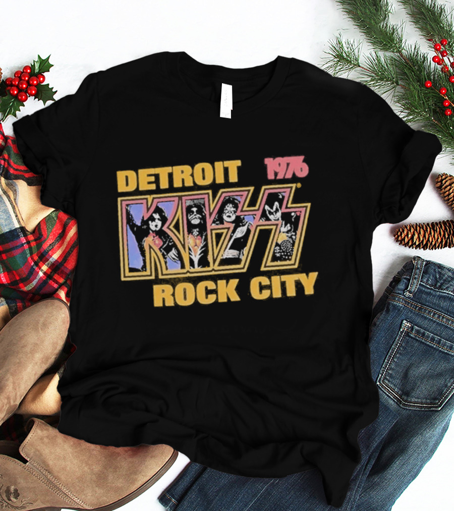 Kiss Detroit Rock City 1976 Band T-Shirt