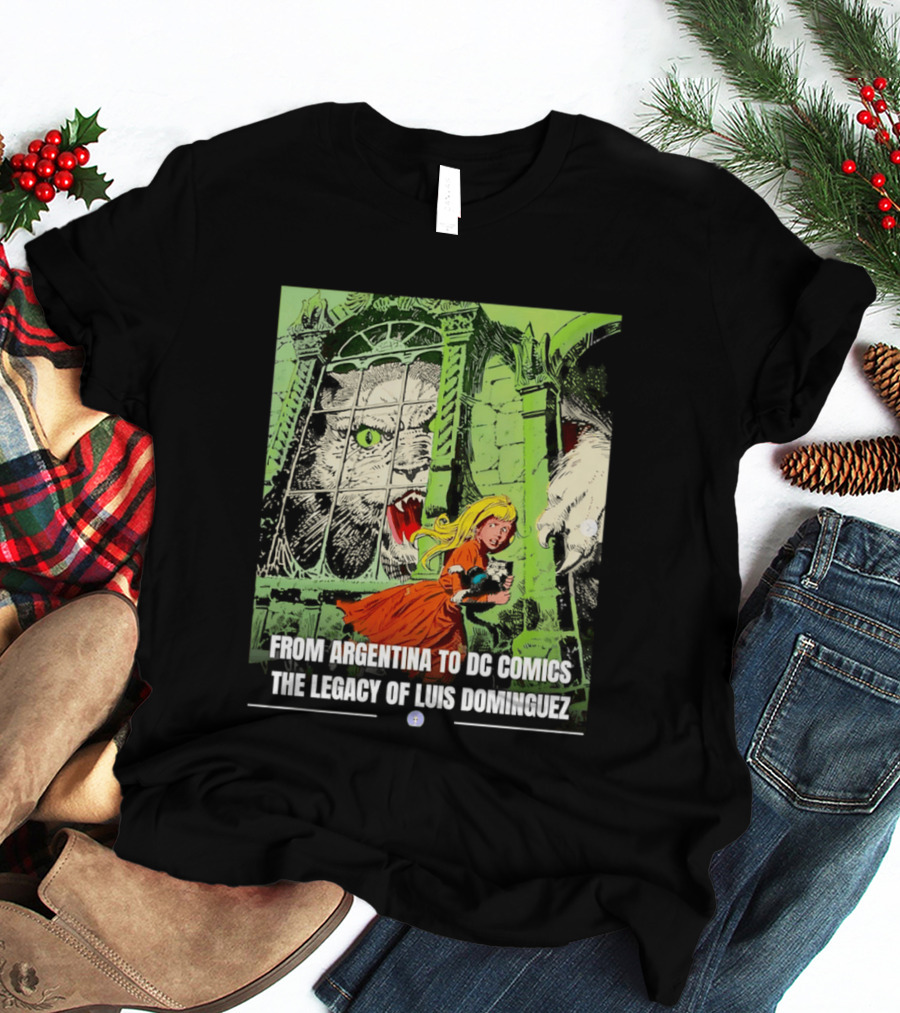 From Argentina To DC Comics The Legacy Of Luis Dominguez Vintage Comic T-Shirt