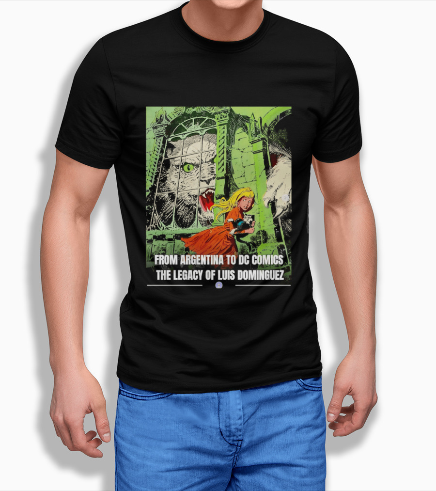From Argentina To DC Comics The Legacy Of Luis Dominguez Vintage Comic T-Shirt