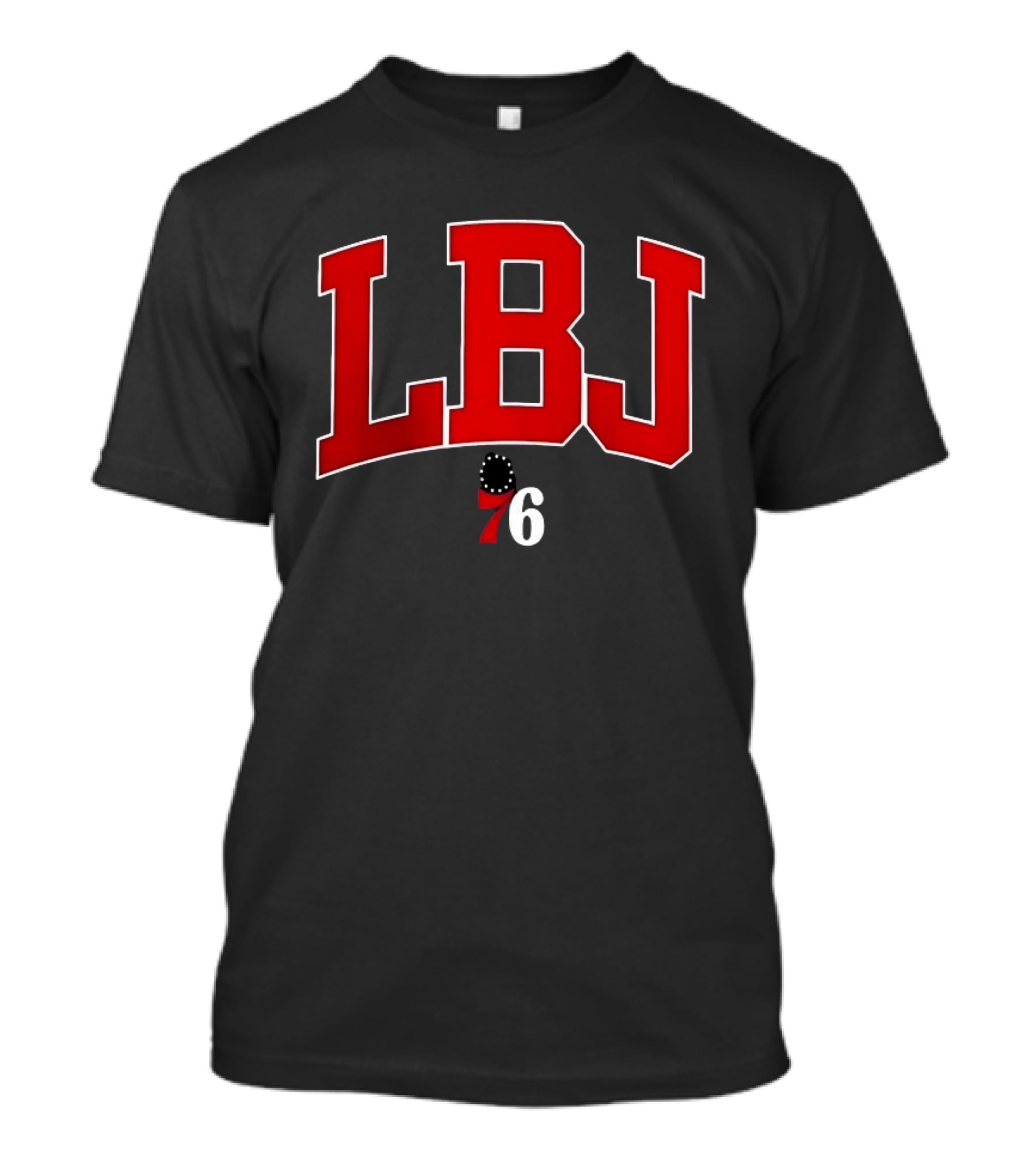 LBJ Philadelphia 76ers 76 Basketball T-Shirt