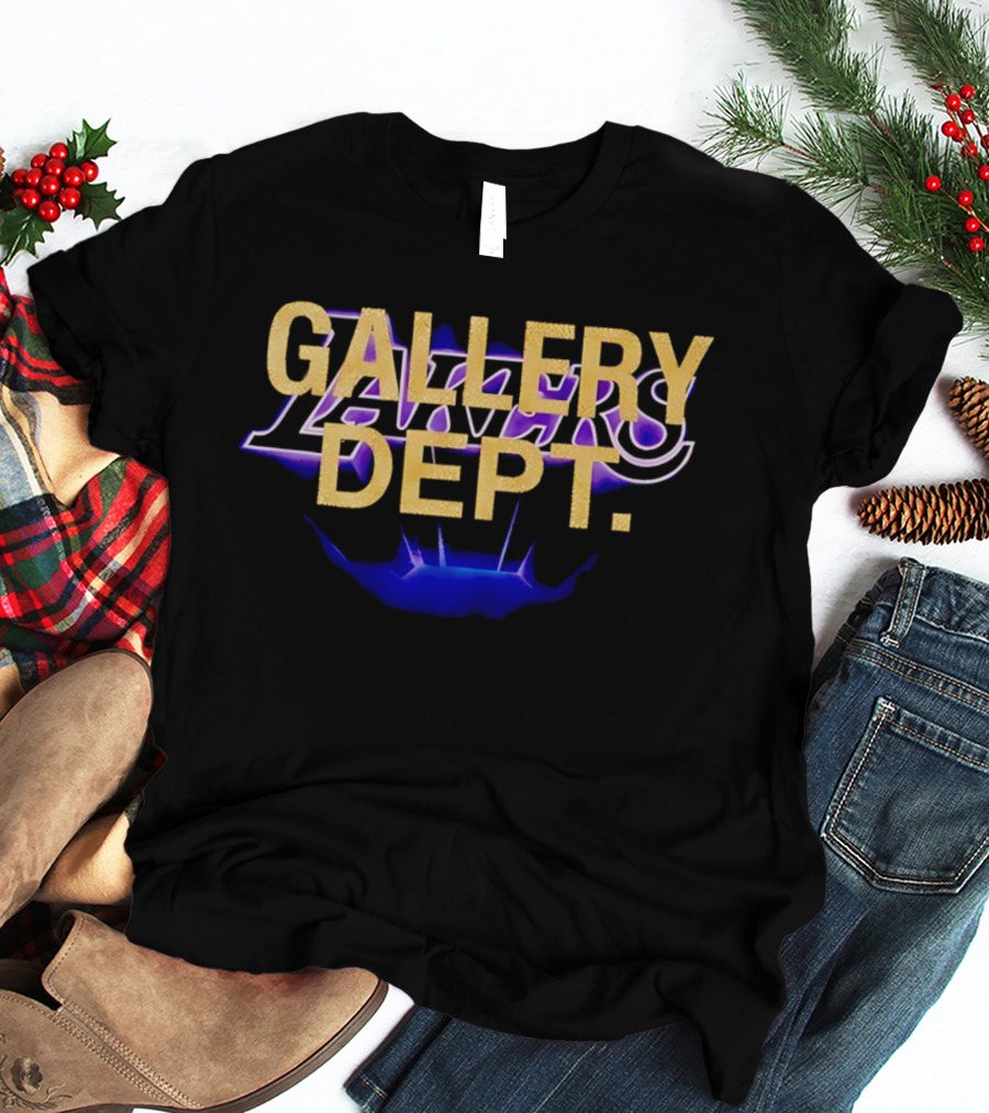 Gallery Dept Lakers Galaxy Collaboration T-Shirt