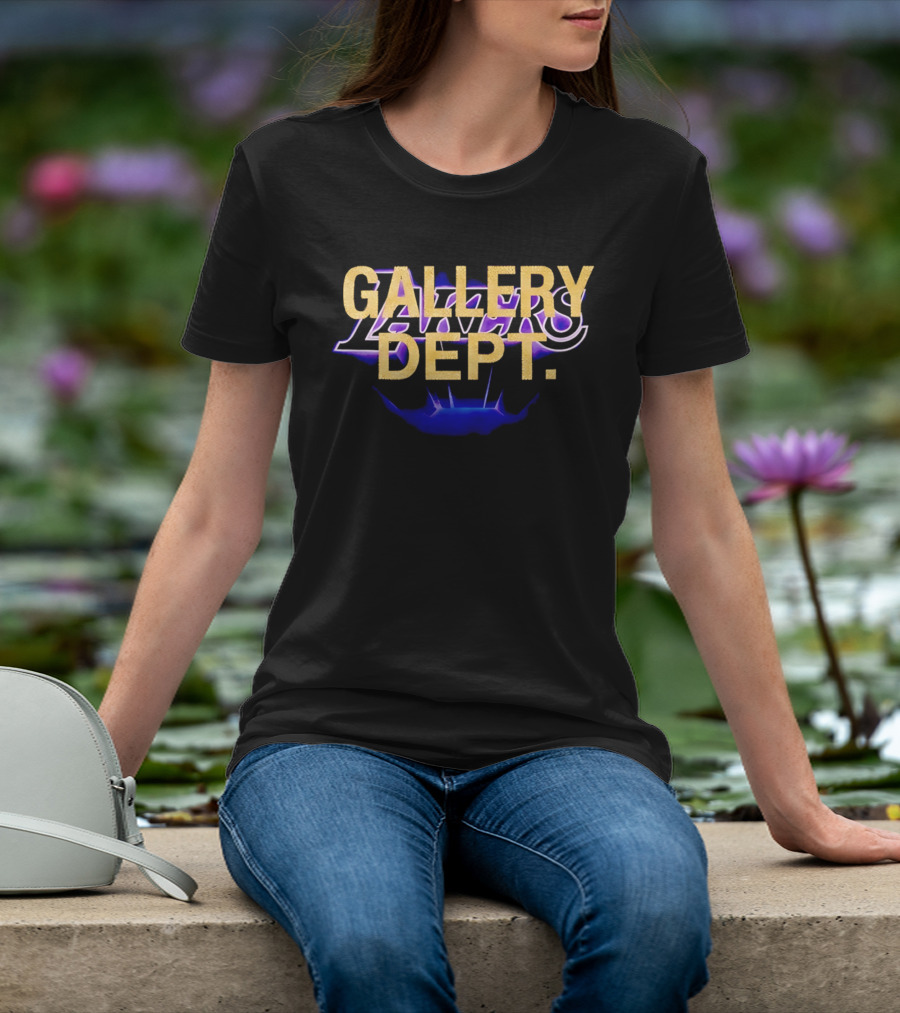 Gallery Dept Lakers Galaxy Collaboration T-Shirt