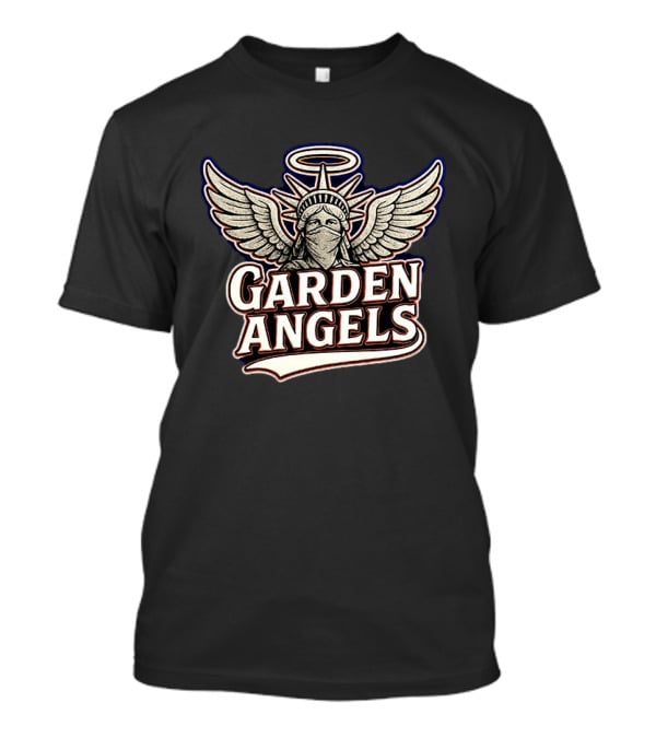 Garden Angels Winged Statue Of Liberty Halo T-Shirt