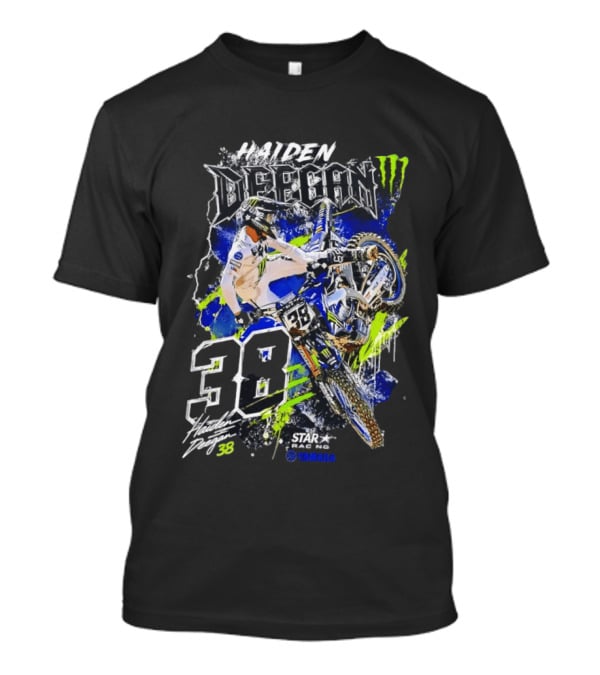 Haiden Deegan 38 Star Racing Yamaha Monster Energy Moto Cross T-Shirt