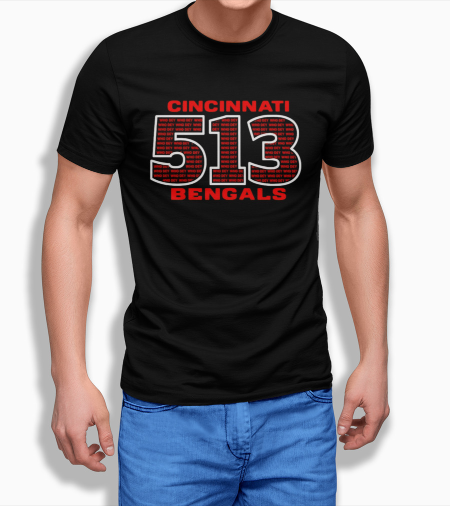 Cincinnati Bengals 513 Who Dey T-Shirt