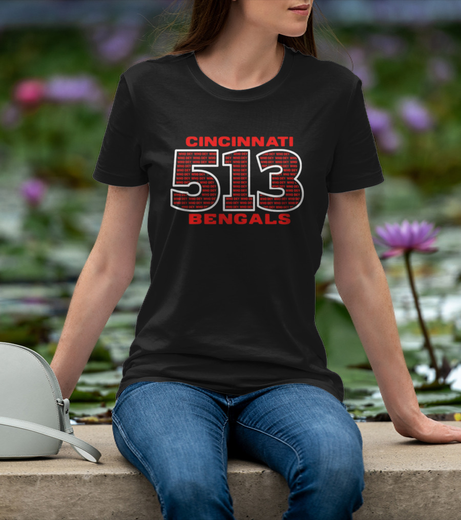 Cincinnati Bengals 513 Who Dey T-Shirt