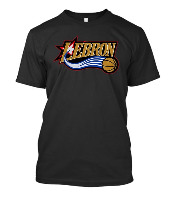 LeBron James Philadelphia 76ers NBA Crossover Concept T-Shirt
