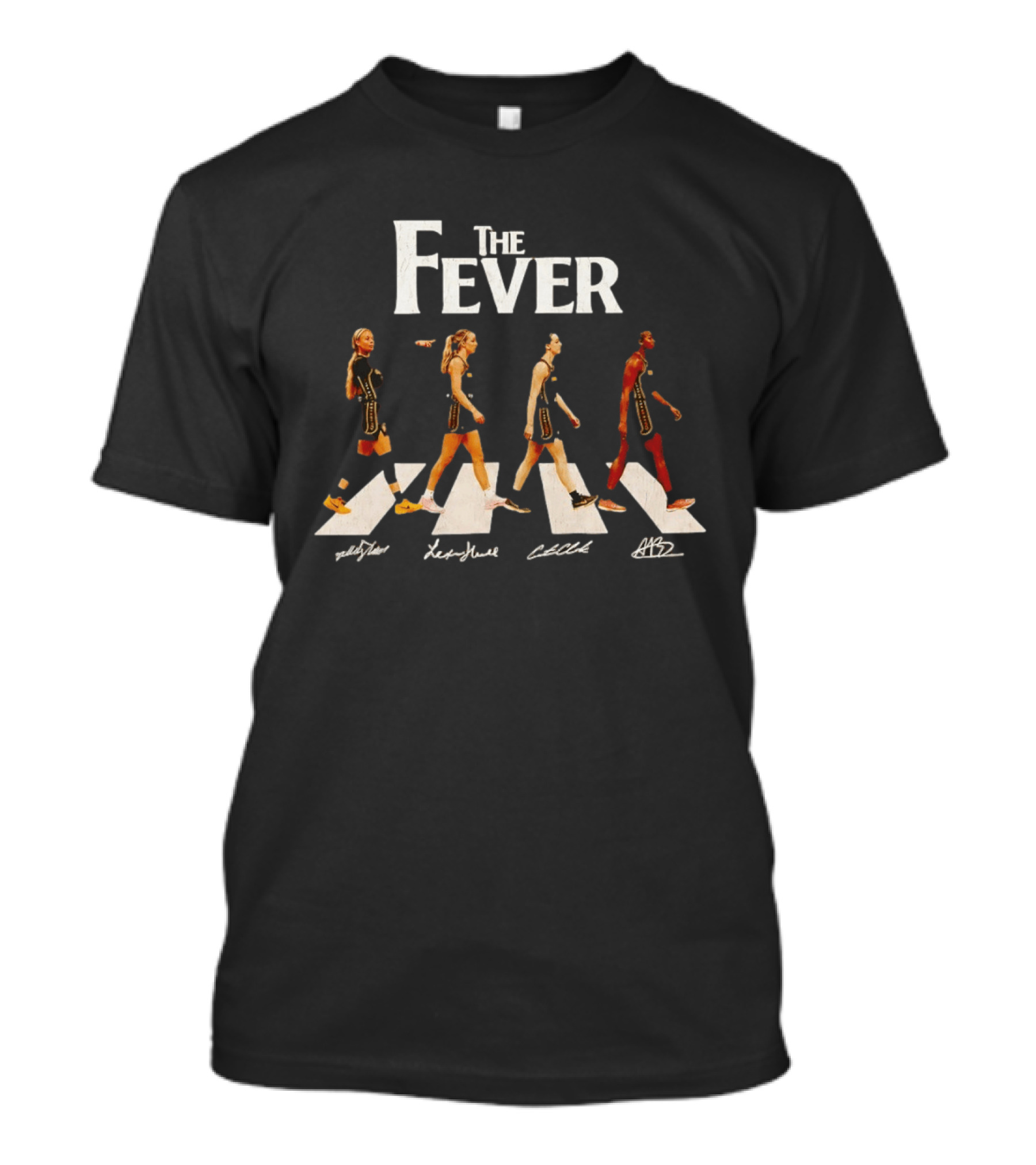 The Fever Abbey Road Signatures Clark Cunningham Hull Boston T-Shirt