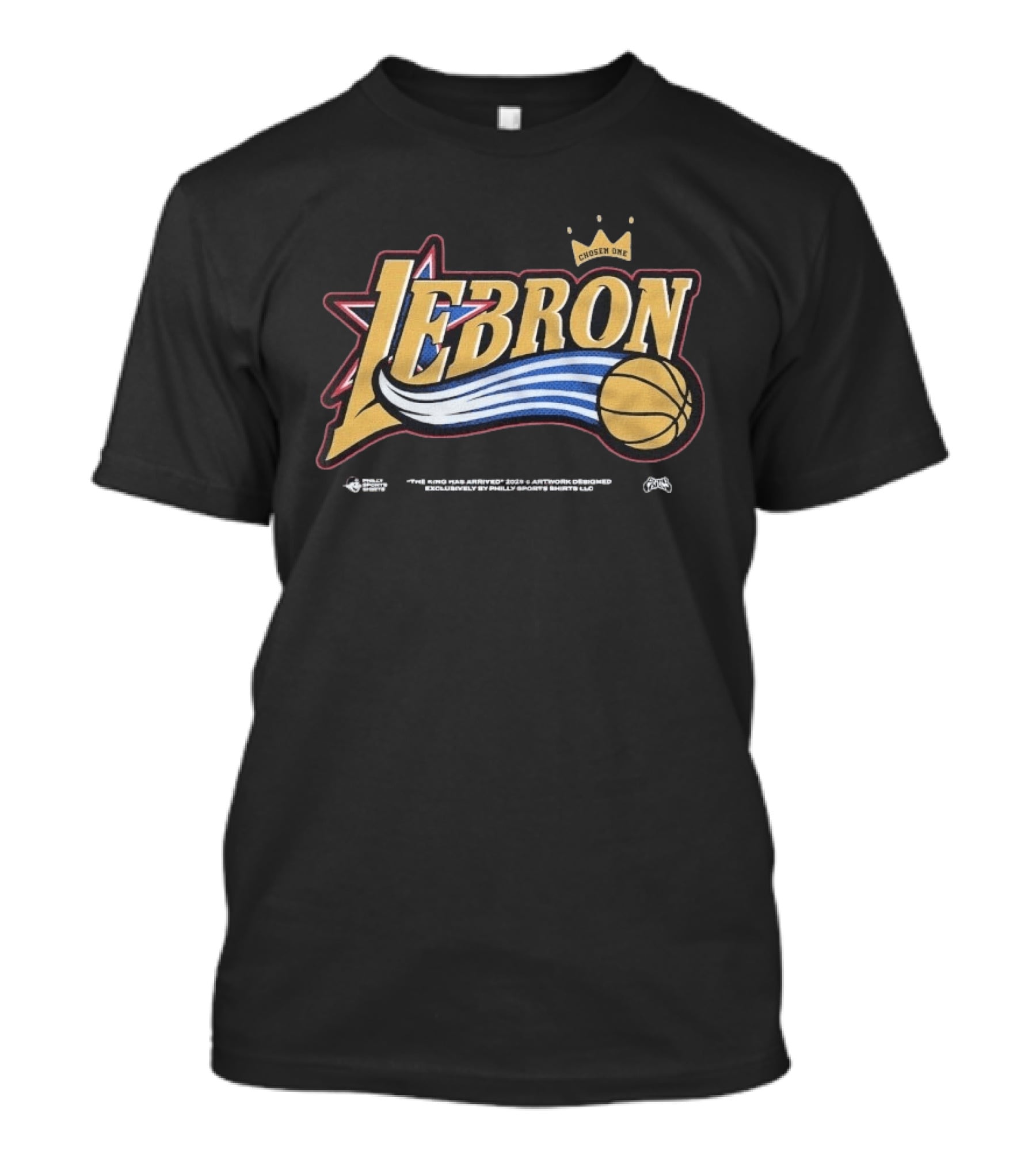 Lebron Chosen One The King Has Arrived Basketball Star T-Shirt